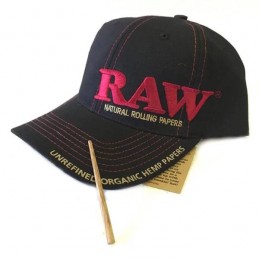 RAW POKER HAT - BLACK one size