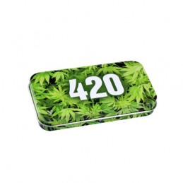 SYNDICASE TIN BOX - 420 GREEN