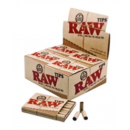RAW PRE ROLLED TIPS x20 pcs