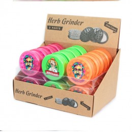 PLASTIK 3 Teile GRINDER Ø...