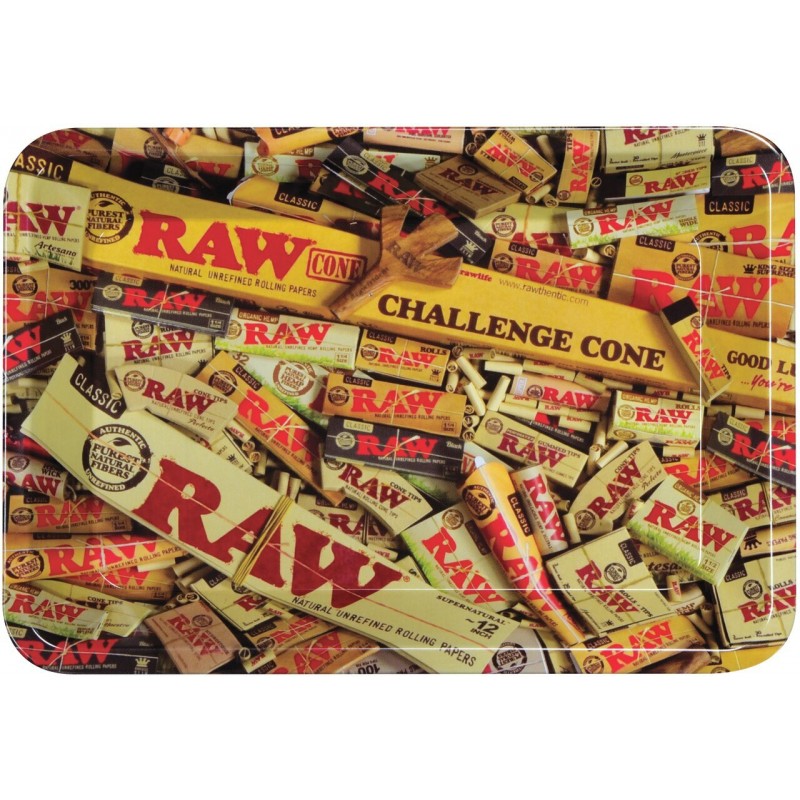 Raw Large Metal Rolling Tray