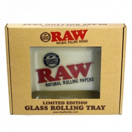 RAW GLASS ROLLING TRAY  -...