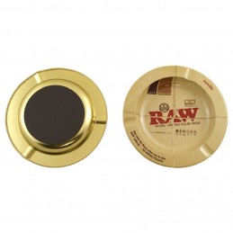 RAW METAL ASHTRAY WITH MAGNET