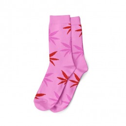 LONG SOCKS - PINK/RED Size...